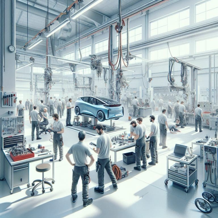 Szkolenia dla mechaników w zakresie pojazdów elektrycznych