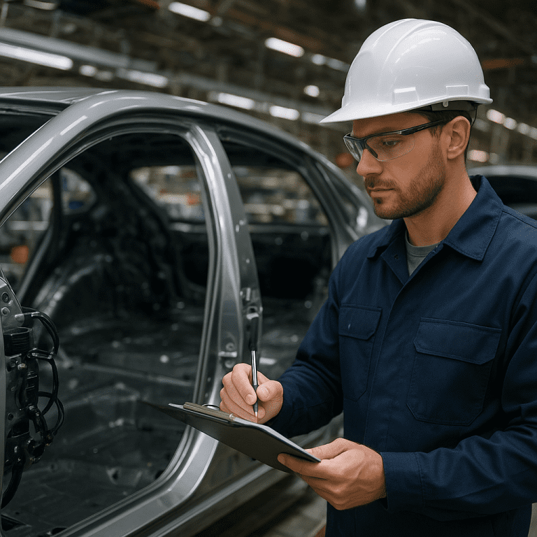 Jak wygląda praca kontrolera jakości w produkcji samochodów