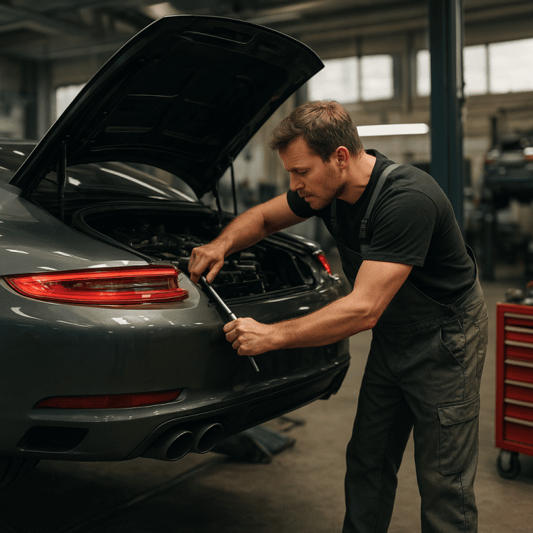 Jak wygląda praca w serwisie samochodów sportowych