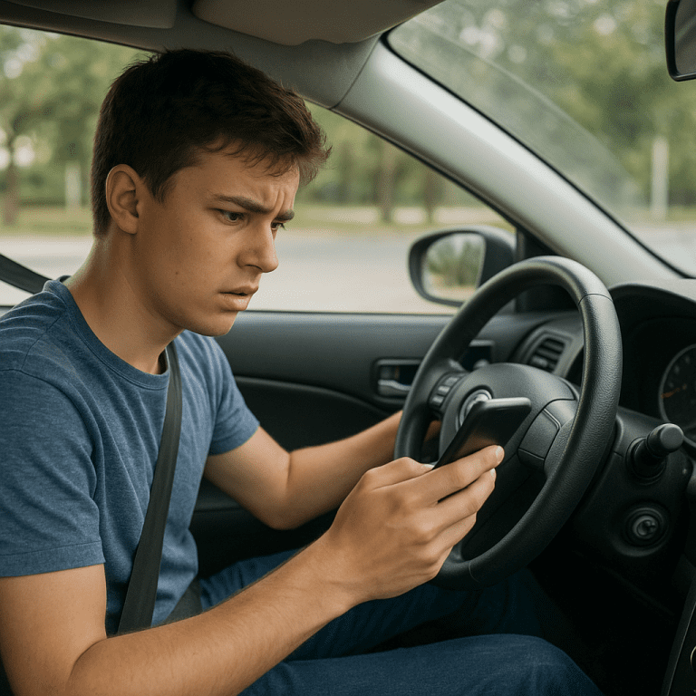 Najczęstsze błędy popełniane przez młodych kierowców