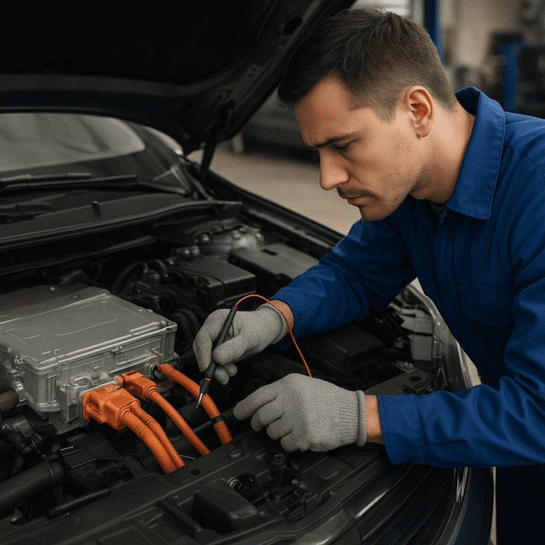 Jak wygląda praca serwisanta samochodów hybrydowych