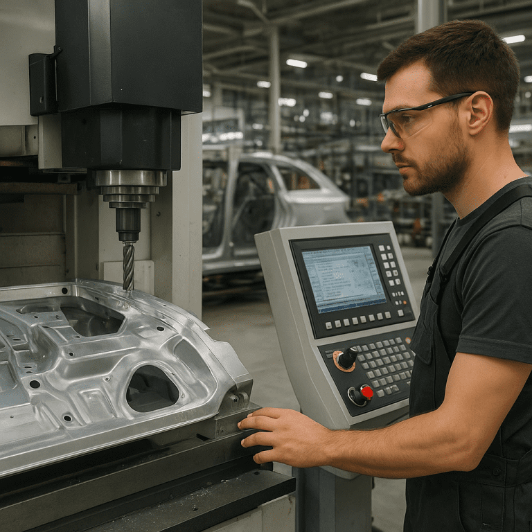 Jak wygląda praca operatora maszyn CNC w przemyśle motoryzacyjnym