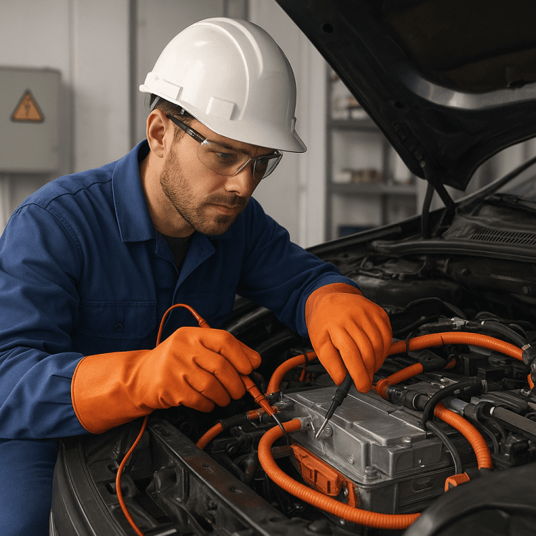 Jakie uprawnienia są potrzebne do pracy przy elektrycznych autach