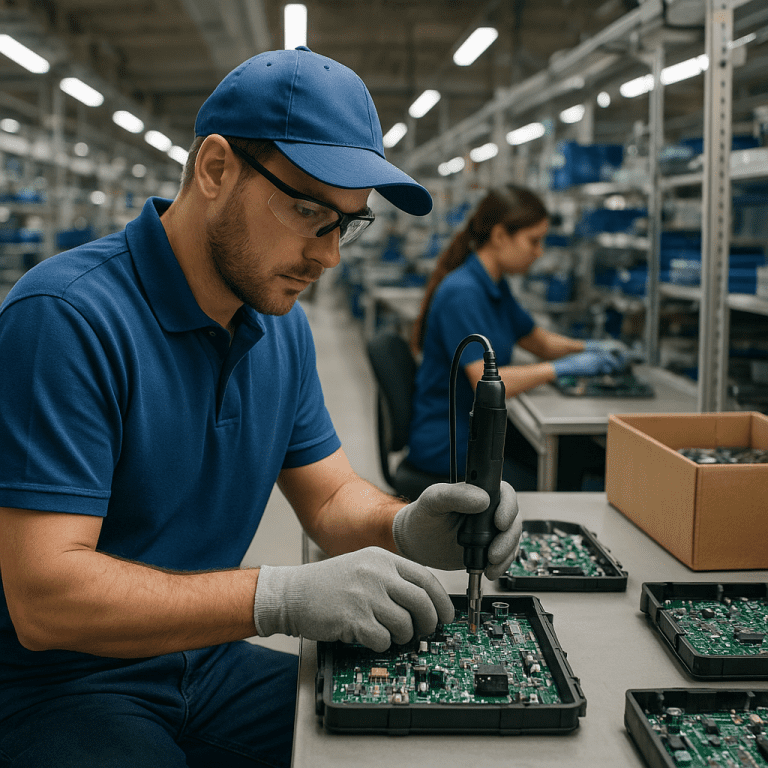 Jak wygląda praca w działach montażu końcowego