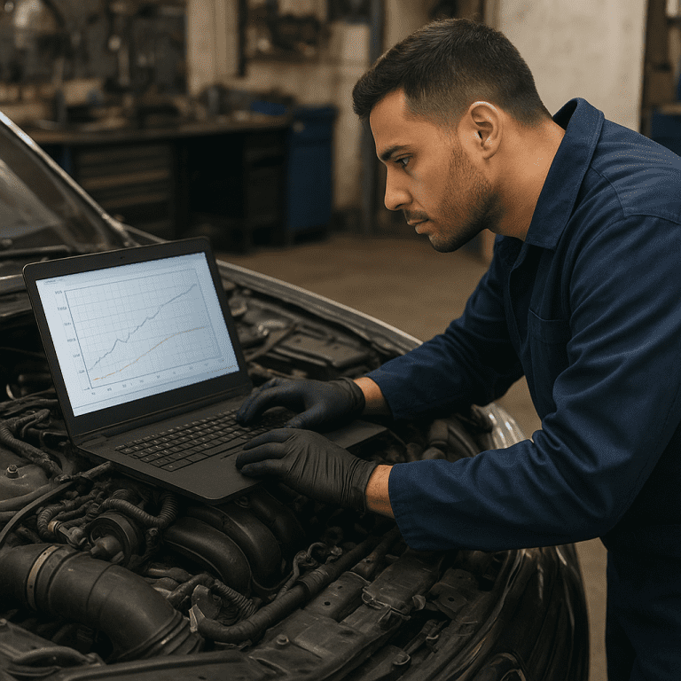 Jak wygląda praca przy kalibracji silników