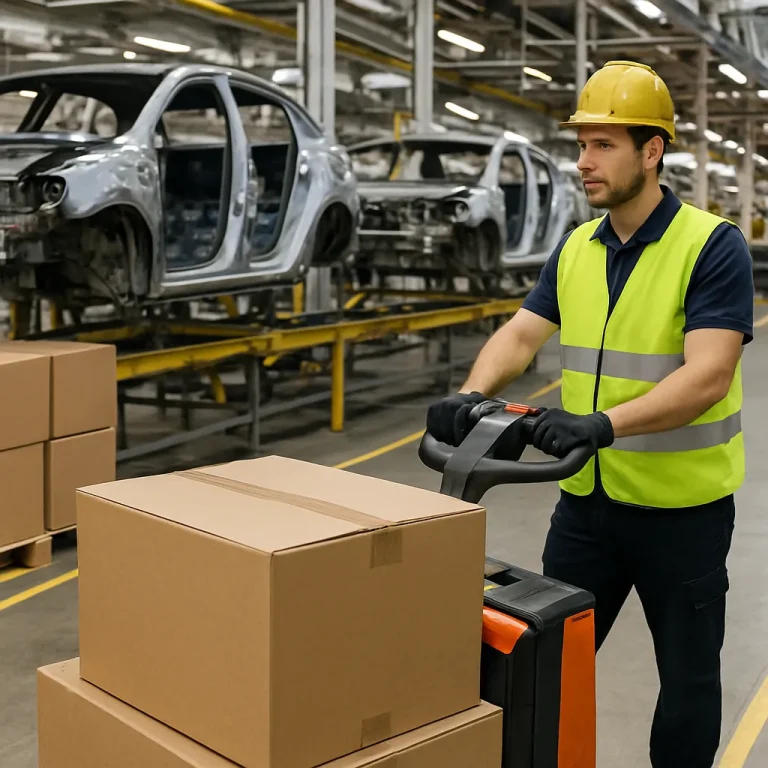 Jak wygląda praca w logistyce fabryki motoryzacyjnej